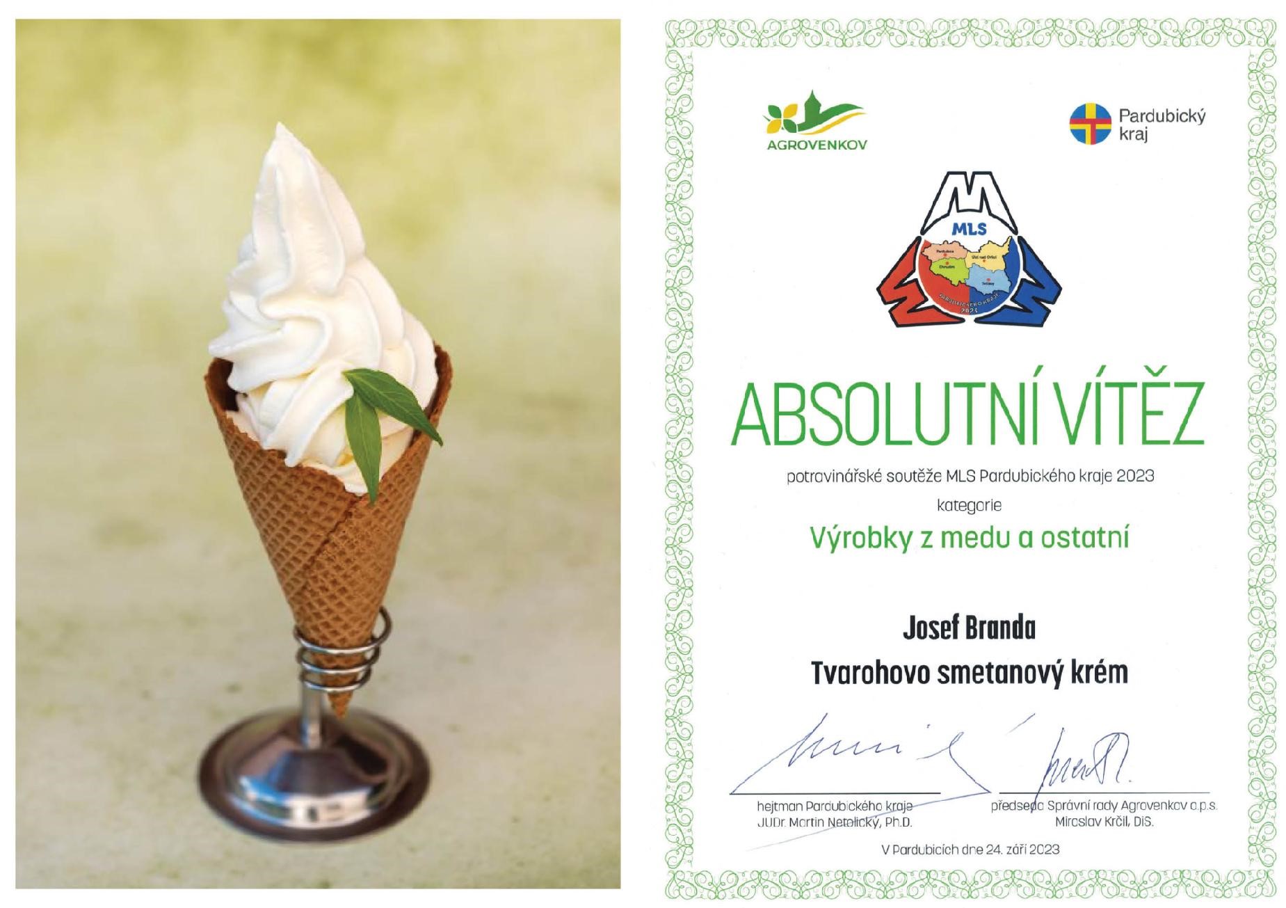 Absolutní vítěz výrobku z medu a ostatní